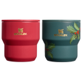 The Cheers & Cheer Stay-Hot Stacking Cup 2-Piece Set - Premium Pair