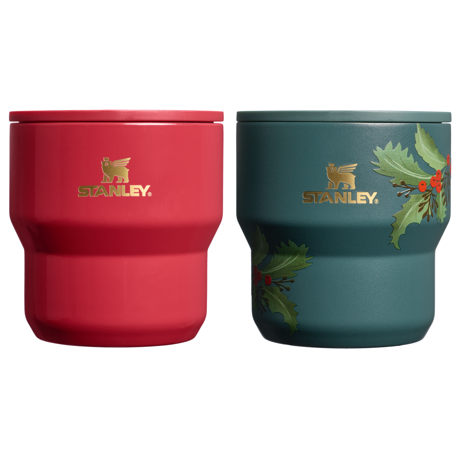 The Cheers & Cheer Stay-Hot Stacking Cup 2-Piece Set - Premium Pair