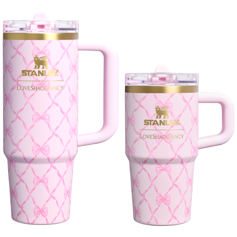 Stanley 1913 x LoveShackFancy Holiday The Quencher® Details ProTour Tumbler Set | 2-pack - Gift Ready